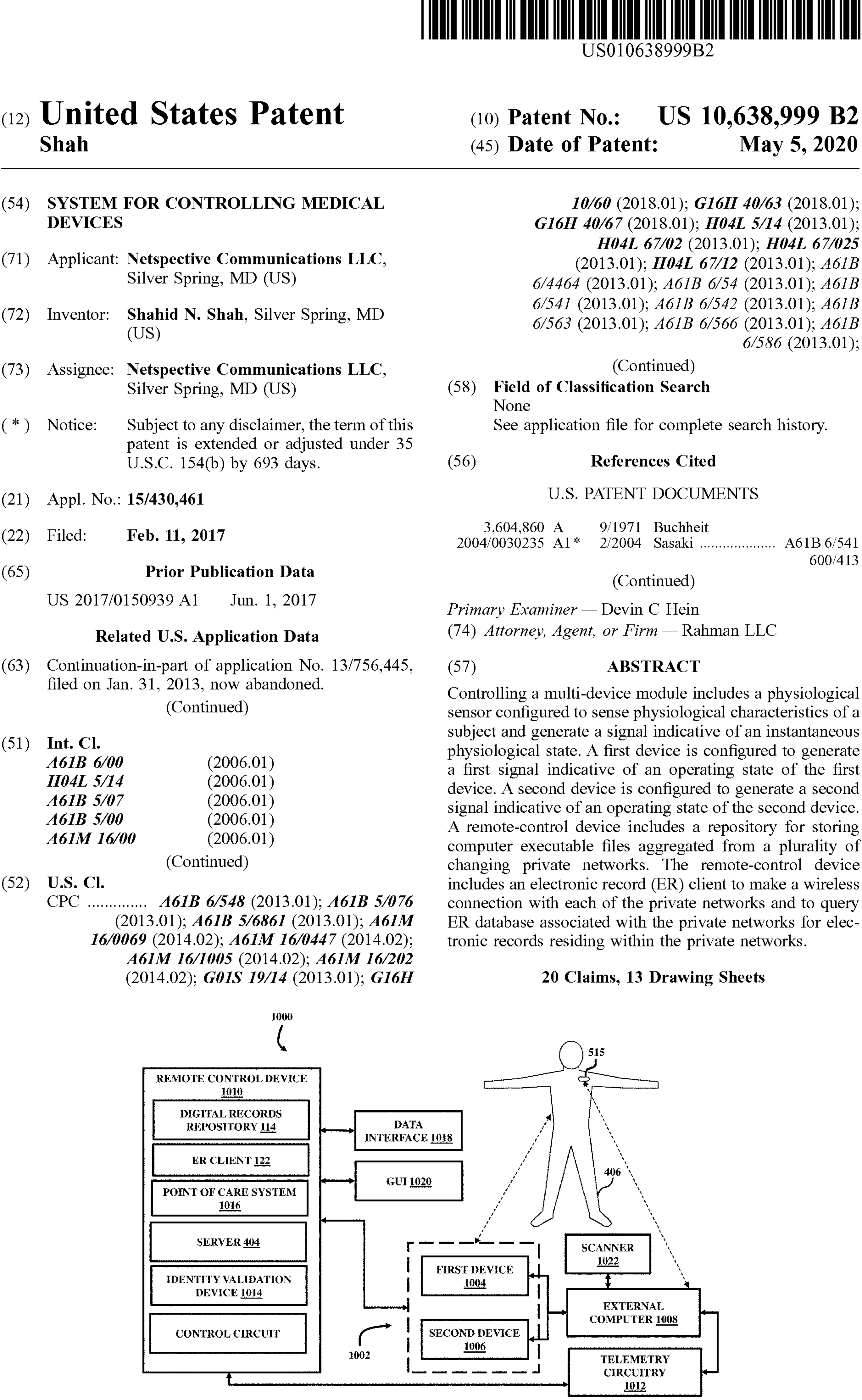patent in medical devices
