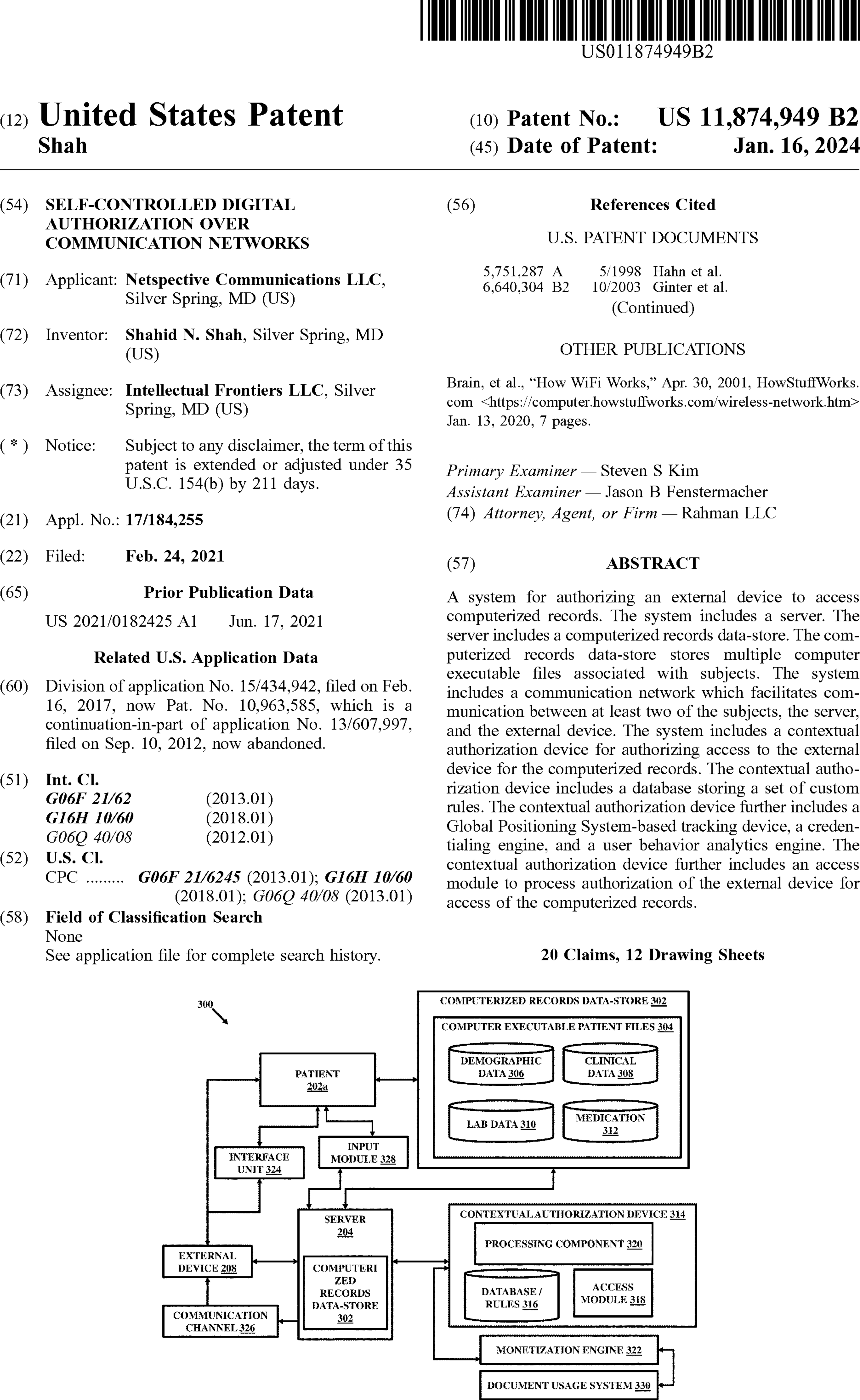 patents in data privacy